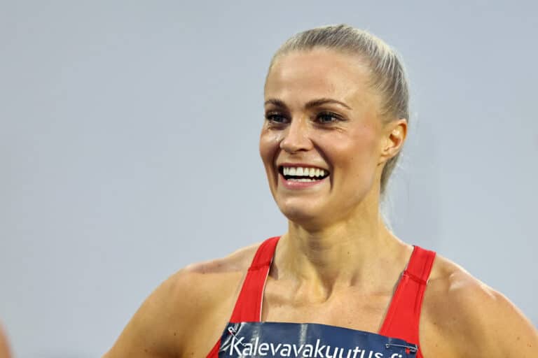 Lotta Harala kellotti upean ajan