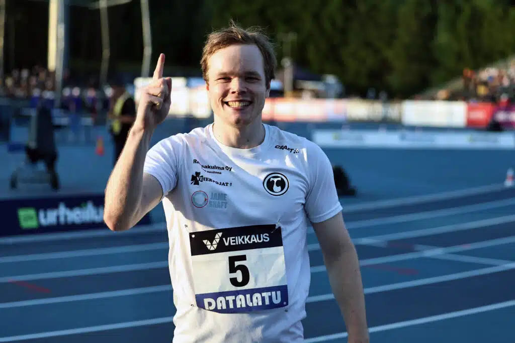 Miesten satasella shokkivoittaja – ”Tiesin, että tässä on mahdollisuus”