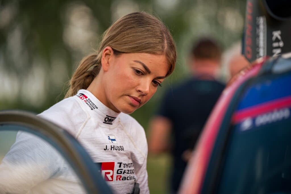 Janni Hussilla ei jää rallihommat ainakaan kunnosta kiinni