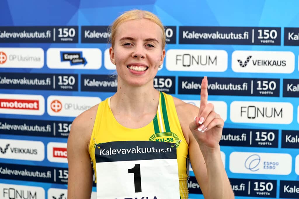 Hilla Uusimäki tietää tilanteensa Tokion MM-kisoissa – ”Ennätys pitää varmaan juosta”