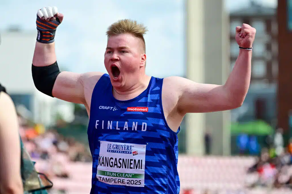 Kalevan kisojen pronssimies jäi Tampereella hopealle