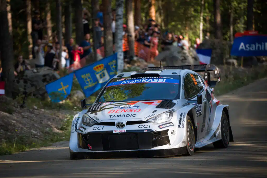 EK3: Kalle Rovanperä otti johtopaikan