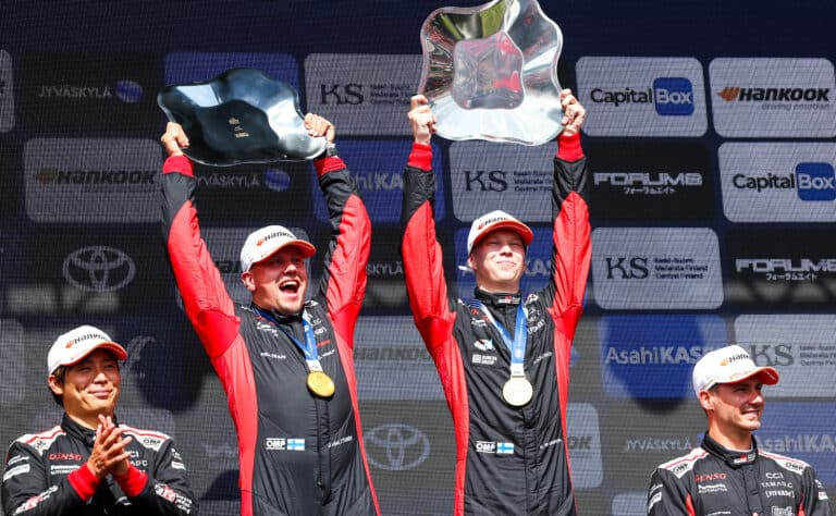 Toyotan iso pomo hehkutti Kalle Rovanperää