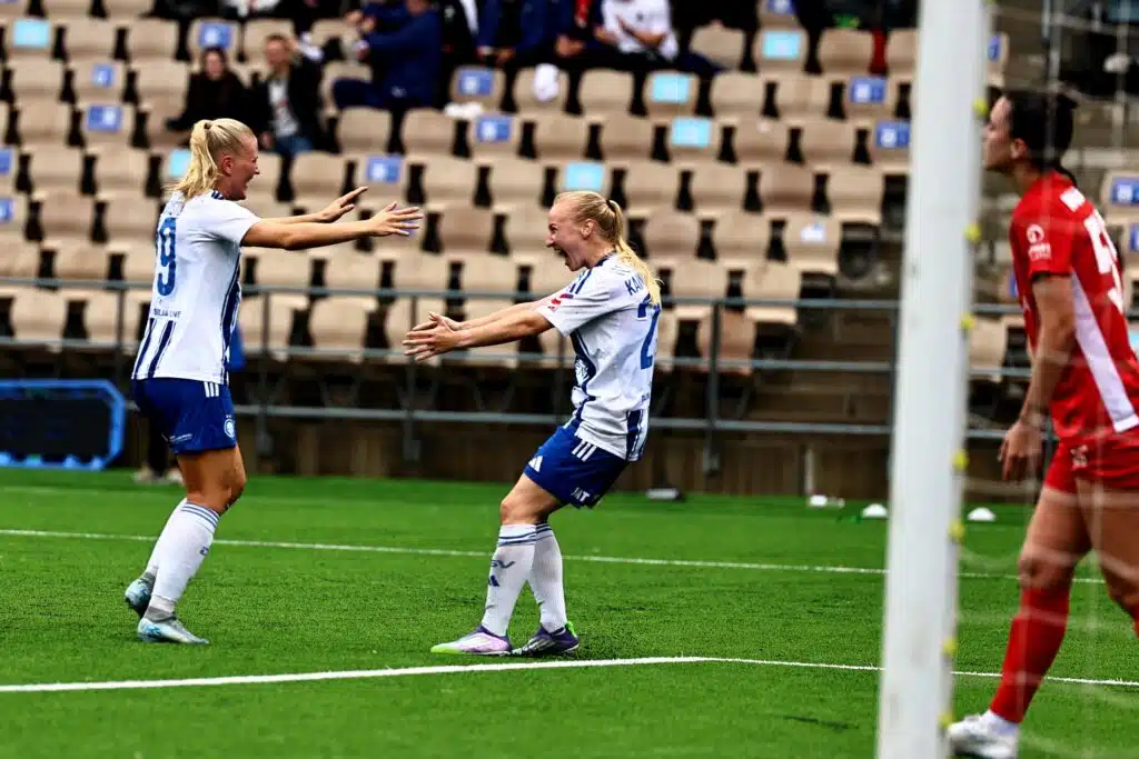 HJK vei mestaruuden myös naisten puolella