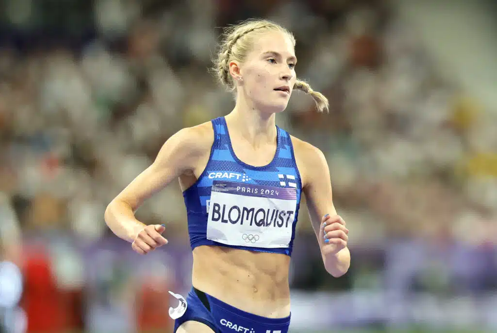 Nathalie Blomqvist juoksi lähes vuoden tauon jälkeen