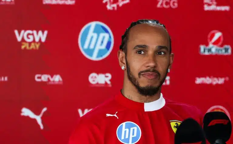 Lewis Hamilton innoissaan uudesta Ferrarista