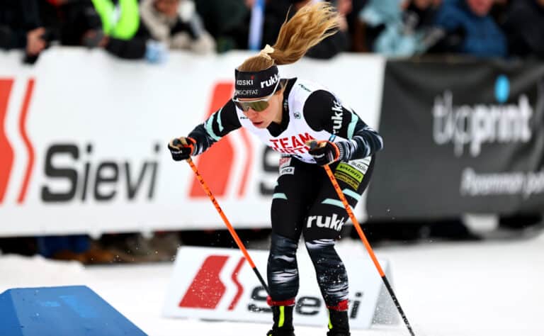 Frida Karlsson tykitti Rukalla voittoon – suomalaissprintteri kovassa vauhdissa