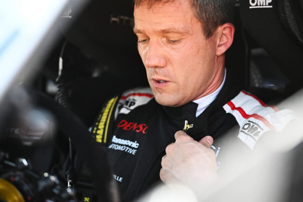 Juha Kankkunen nöyränä Sebastien Ogierin edessä