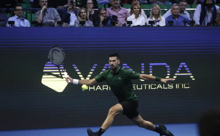 Novak Djokovicilta tuima näyte pelivireestä