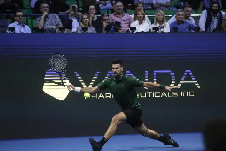 Novak Djokovicilta tuima näyte pelivireestä