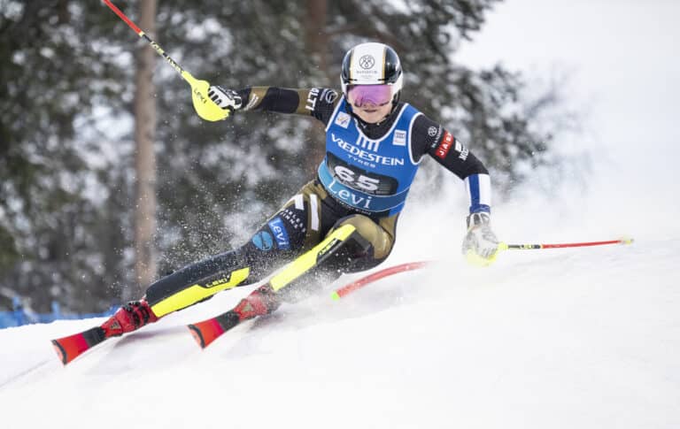 Rosa Pohjolainen täysi vastaantulija, Lindsey Vonn loisti