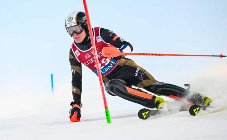 Alppihiihtäjä Eduarl Hallberg laski komeaan voittoon