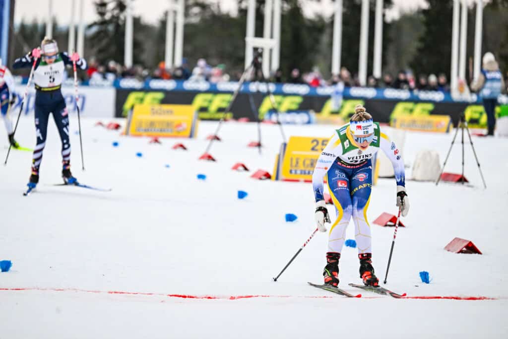 Ruotsalainen nappasi näyttävän voiton naisten vapaan 20 kilometrin yhteislähdössä – ”Taistelin kovasti”