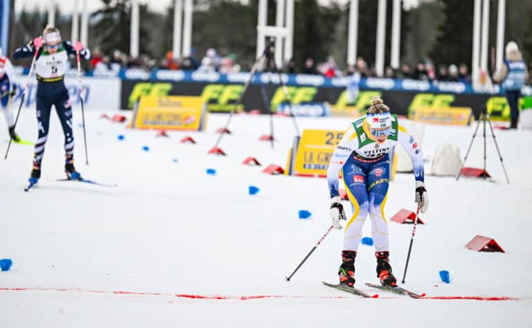 Ruotsalainen nappasi näyttävän voiton naisten vapaan 20 kilometrin yhteislähdössä – ”Taistelin kovasti”