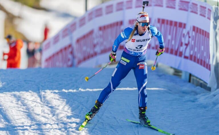 Suomen ampumahiihdon sekaviestijoukkueelta kaikkien aikojen paras sijoitus