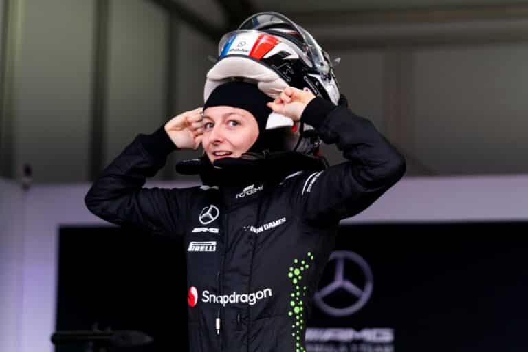 Mercedeksen F1-talli pestasi naiskuskin