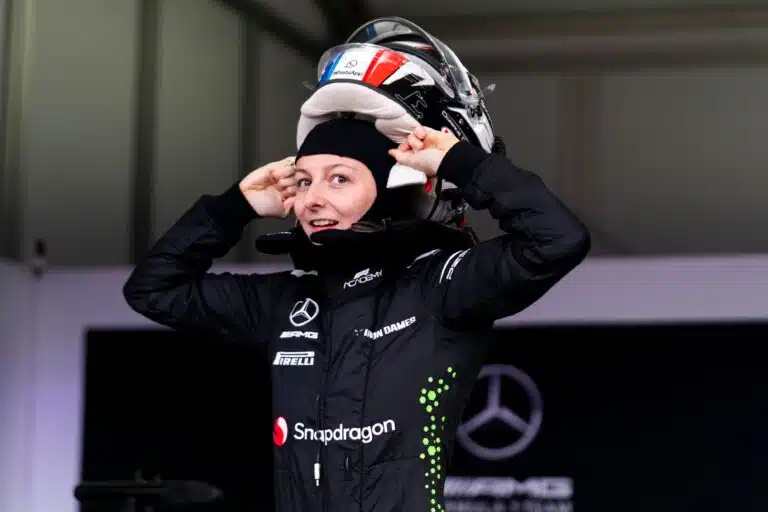 Mercedeksen F1-talli pestasi naiskuskin