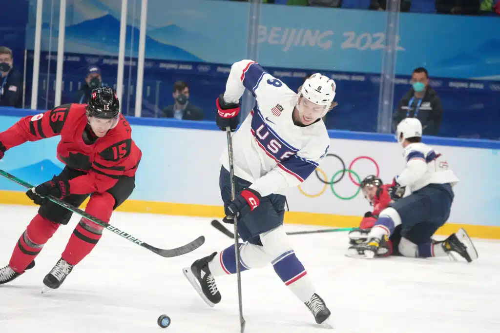 USA:n jääkiekkojoukkue olympialaisiin selvillä
