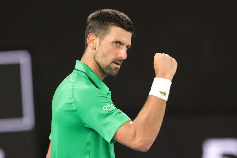 Novak Djokovic teki jälleen historiaa