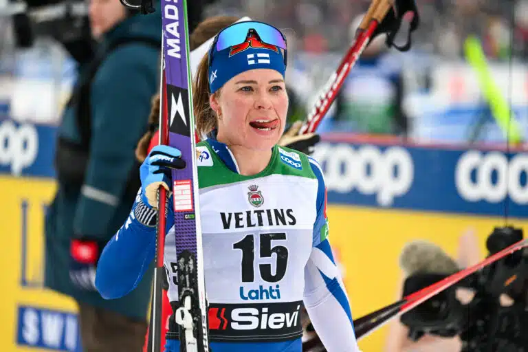 Krista Pärmäkoski viimeisessä arvokilpailussaan – karu näky maalialueella