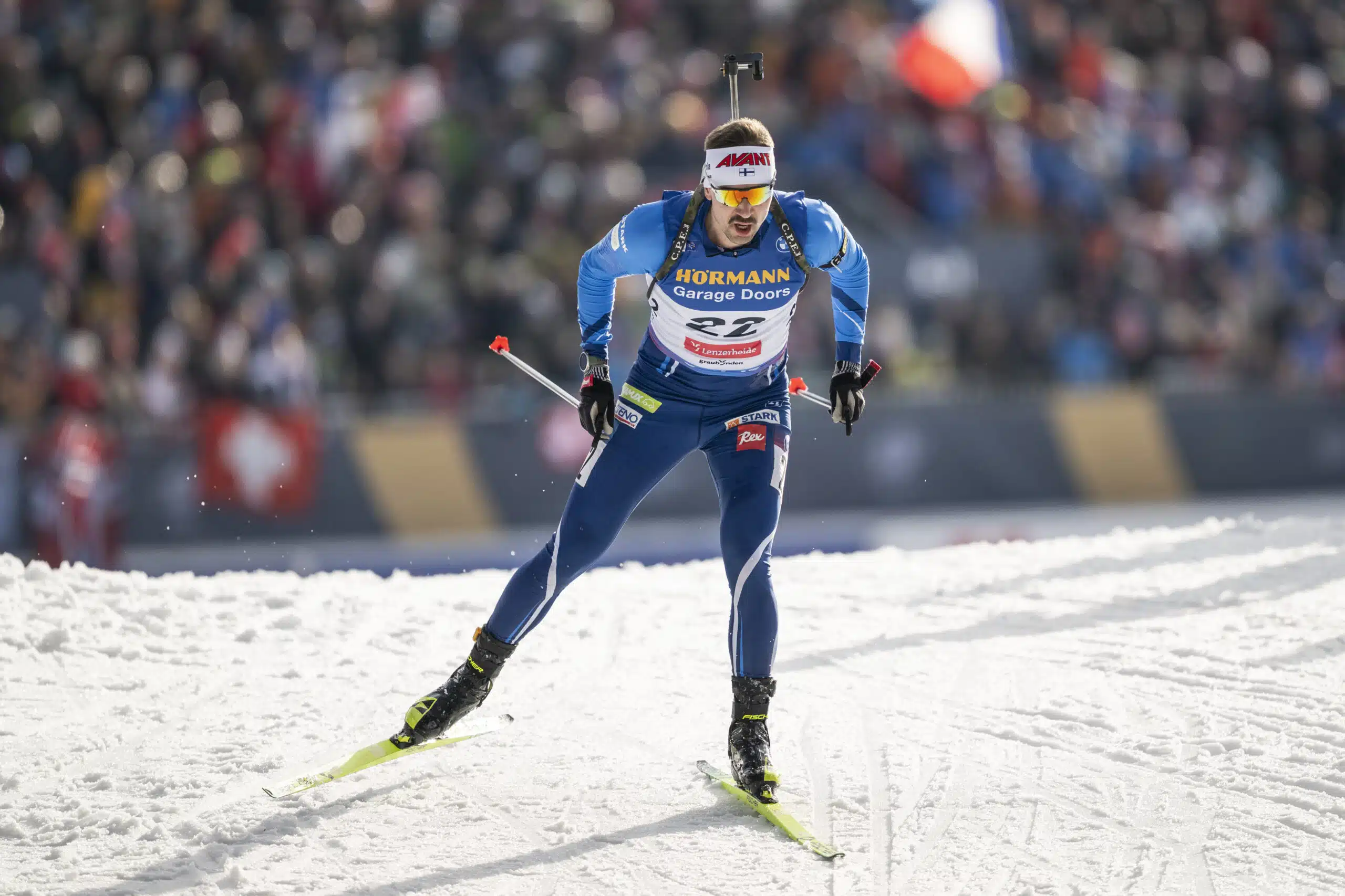 Suomen miehiltä loistoveto ampumahiihdon viestissä