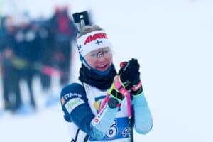 Suvi Minkkinen hyvässä iskussa – mitaleilta jäätiin silti kauas