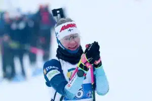 Suvi Minkkinen hyvässä iskussa – mitaleilta jäätiin silti kauas