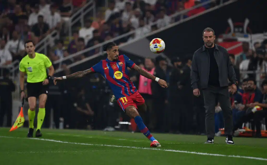 Barcelonan tähtihyökkääjä Raphinha palaa tositoimiin