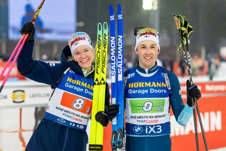 Suvi Minkkinen nosti Suomen parin palkintopallille