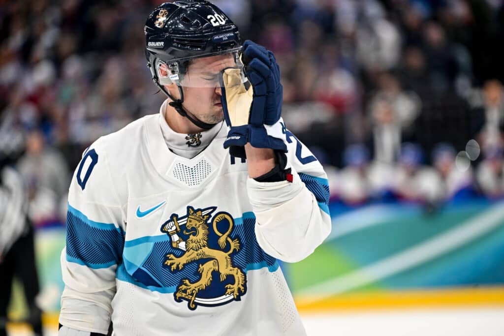 Sebastian Aho kommentoi Leijonien surullista tappiota Sebastian Aho kommentoi Leijonien surullista tappiota
