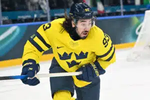 Leijonien nöyryyttämä Ruotsin Mika Zibanejad toisteli Timo Jutilan lausetta