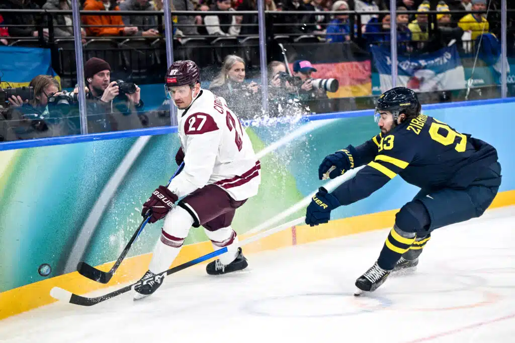 Latvian pelaajalta ikävä viesti Leijonille Latvian pelaajalta ikävä viesti Leijonille