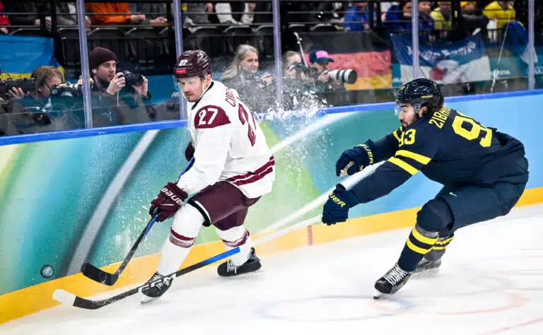 Latvian pelaajalta ikävä viesti Leijonille