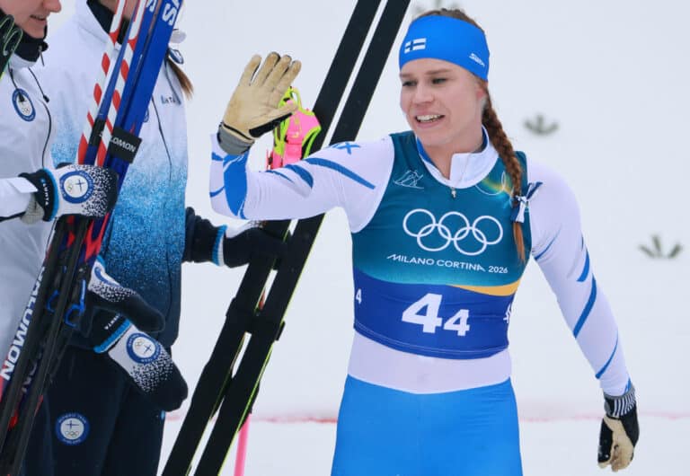 Naisten sprinttikaksikko hyvässä iskussa