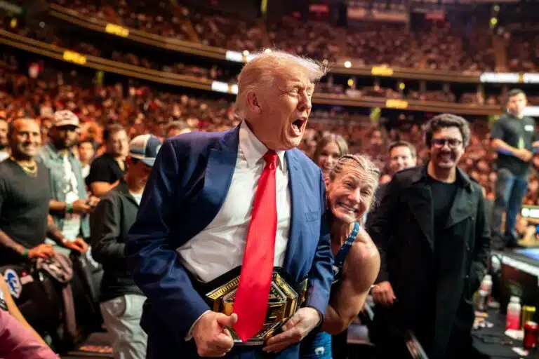 Donald Trumpin puheille viitattiin kintaalla