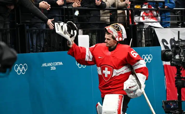 Sveitsin kiekkotähti jysäytti olympiahistoriaa