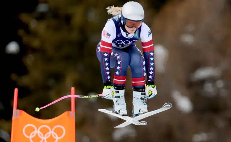 Lindsey Vonn sai selostajan itkemään suorassa lähetyksessä
