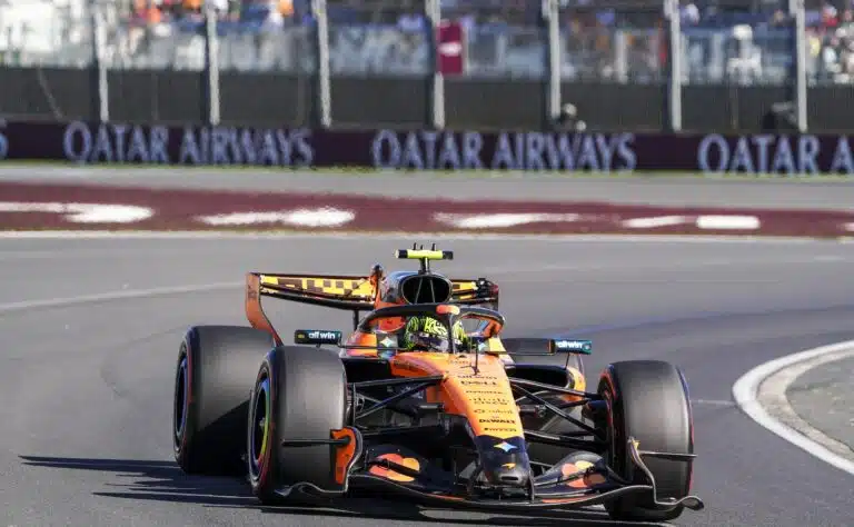 F1-mestari Lando Norris joutui heti myöntämään vaikean tosiasian