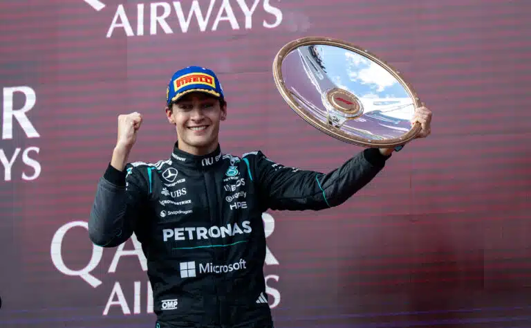 George Russellilta yllättävä tunnustus Max Verstappenista