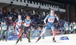 Ampumahiihdossa pamahti jättimäinen yllätys Ampumahiihdossa pamahti jättimäinen yllätys