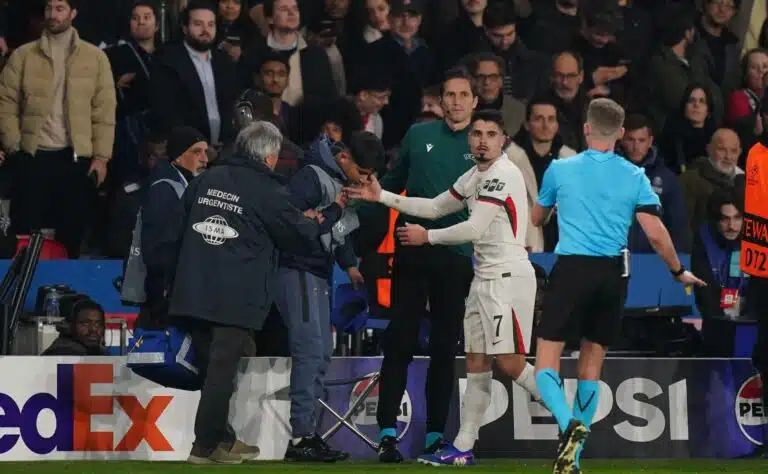 Chelsea-tähti töni pallopoikaa – UEFA aloitti toimet