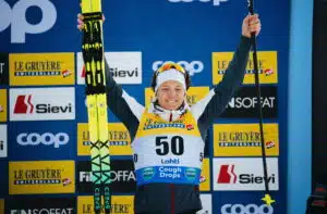 Venäjän hiihtotähdeltä kylmäävä kommentti olympiavoittajasta Venäjän hiihtotähdeltä kylmäävä kommentti olympiavoittajasta