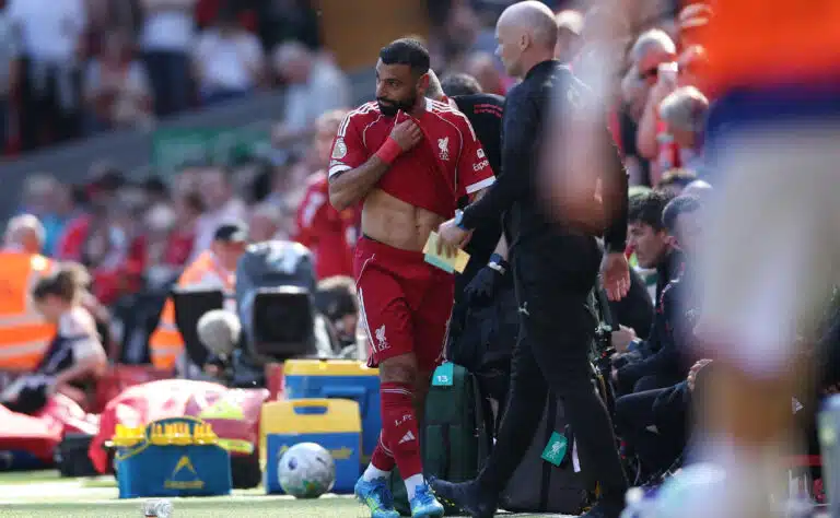 Oliko se siinä Mohamed Salah?