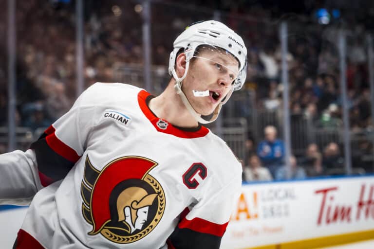 Brady Tkachuk rikkoi hiljaisuuden NHL:n jättisiirrosta – rehellinen tunnustus