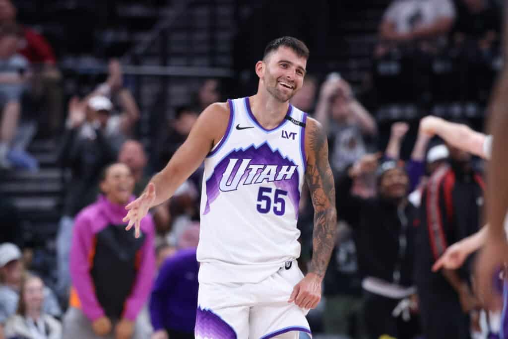 Lauri Markkasen Utah Jazz mukana tekemässä NBA-historiaa Lauri Markkasen Utah Jazz mukana tekemässä NBA-historiaa