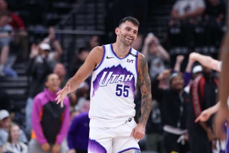 Lauri Markkasen Utah Jazz mukana tekemässä NBA-historiaa