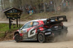 Oliver Solberg ajautui taas ongelmiin Kroatian MM-rallissa