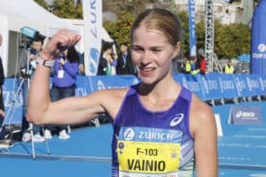 Alisa Vainio yllättyi vauhdistaan – ”Raskas reitti”