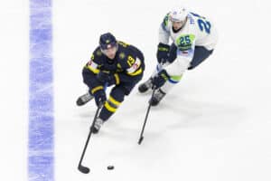 Ruotsin NHL-tähdiltä hirmuinen näytös – synttärisankari lähellä hattutemppua Ruotsin NHL-tähdiltä hirmuinen näytös – synttärisankari lähellä hattutemppua