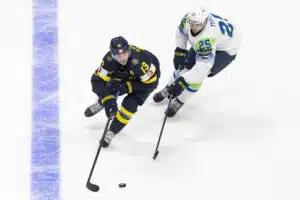 Ruotsin NHL-tähdiltä hirmuinen näytös - synttärisankari lähellä hattutemppua Ruotsin NHL-tähdiltä hirmuinen näytös – synttärisankari lähellä hattutemppua